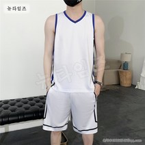 농구복 나시 세트 남 캐주얼 트레이닝 반바지 세트 6J993