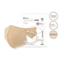 (정품)애니가드 더솔루션 마스크 KF94 새부리 대형 10매 베이지+20매 이상 구매시 랜덤 사은품 증정