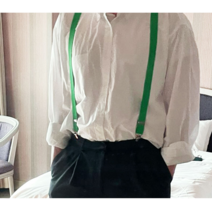 다용도 성인용 칼라 멜빵 검정 /회색 /카키/아이보리/보라/블루/그린/핑크 행사 촬영 공연 엄마 아빠 촬영멜빵