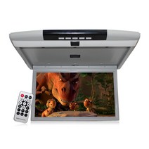 SUV 캠핑카 천정 스크린 고화질 모니터 뒷좌석 TV, A타입 17인치 블랙 MP5 HDMI