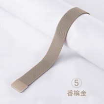 메탈밴드시계 적용 화웨이 GT2PRO 시계줄 밀란 니스 스텐레스 자기흡입 20 22MM 손 2557718129, 20mm 샴페인 -05