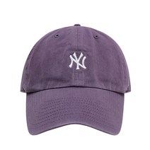 47브랜드 MLB모자 엠엘비 NY 뉴욕양키스 클린업 스몰로고 볼캡 모자 아이리스 B-BSRNR17GWS-II