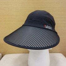 루이까스텔 SS 아이루카 스포츠 UV와이드 챙 캡 뉴코아일산3FTCP411BWL, B-블랙