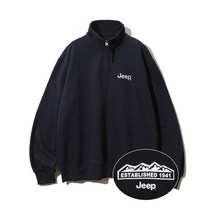 JEEP 하프집업 M로고 스웨트셔츠 (JM5TSU838NA)