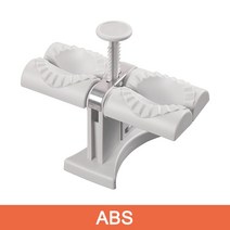 만두기계 가정용 반자동 만두 만드는 기계 자동 만두 기계 더블 헤드 프레스 금형 수동 파스타 메이커 주방, 01 ABS