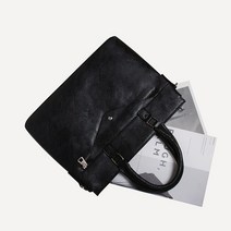 남성 오피스 사각 토트백