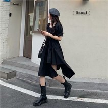 우아한 복고풍 고딕 스퀘어 넥 스트랩 선드레스 여성용 디자인 루즈한 소매 미디 드레스 ZMZBCH 화이트 색상 여름 신상품102332