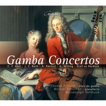 [CD] Thomas Fritzsch 비올라 다 감바 협주곡: 아벨 / J.C. 바흐 / 래첼 / 밀링 / 그라프 추 하르데크 - 토마스 프리츠쉬 (Gamb...