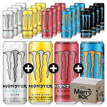 355ml x 20캔 혼합선택 몬스터 에너지드링크 울트라 시트라 펀치 파라다이스 그린, 02){울트4+시트4+펀치4+망고4+제로4}