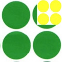 원형스티커 7매 청색 네모스티커 띠스티커 모양스티커 예쁜스티커 원형네임스티커 포장스티커 타원형스티커 원