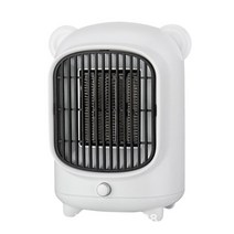 500w 전기 히터 미니 휴대용 홈 공간 히터 사무실 데스크탑 따뜻한 공기 히터 따뜻한 팬 ac220v 110v 온도 조절기 벽난로, 우리 플러그, 하얀
