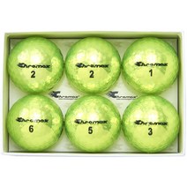 크로맥스 메탈릭 색상 골프공 M5 Colored 6 Pack