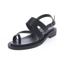 엘칸토 [22ALL] 인텐스 여성 스티치 로마샌들 2.5cm LCWW16I226 11203413