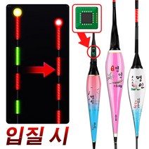 스마트 중층 나노 내림 전자찌 저부력 민물찌 중층찌 나루예찌 저부력찌 케이스 입질감지기 스마트찌, 명인스마트전자찌BS03