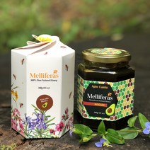 프리미엄 최상급 천연 아보카도꿀 [멜리페라스] 100%천연벌꿀 340g 자연산 수입 약꿀