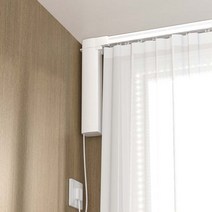 스마트 전동 자동 커튼 거치형 개폐 레일 앱제어 로봇, D.다중플랫폼모터+3.5m직선레일+원격제어
