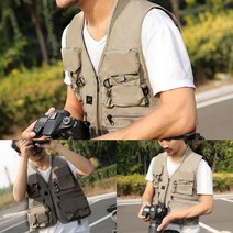 엑티브 멀티포켓 레저 조끼(브라운) (XXXL) 팀조끼 행사용조끼 봉사조끼