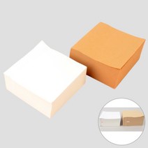 다이소 떡메모지 점착식 떡매 메모지 400매, 색상, 우유색