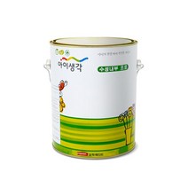 삼화페인트 아이생각 수성내부프로 친환경페인트 4L 무광, 0001E
