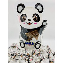 USA 직구 JOYCO 판다 팬더 모양 밀크 초콜릿 드라제 드레이지 5.29온스 1PACK, 상세참조, 수량