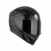 AGV 헬멧 K-5 SV TORNADO BLACK SILVER, M