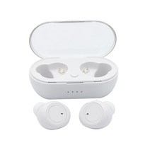 전화 이어폰 & 헤드폰Y50 TWS 블루투스 헤드폰 이어 버드 5.0 무선 헤드셋 Hifi 스테레오 인 터치 컨트롤, 01 001