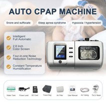 양압기 코골이방지 만성 폐쇄성 폐 분비물을 위한 이중 레벨 인공호흡기가 있는 의료용, cpap 가정용, 오 플러그