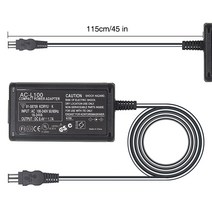 AC DC 어댑터 AC-L100C 소니 카메라 L10B L15 전원 어댑터 NX100 AX2000 MC2500 HXR-NX3 CCD-TRV228 TRV61, 04 AU