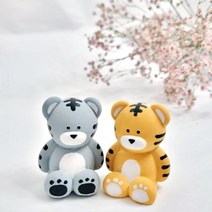호랑이 친구 석고 방향제 세트, 선택함, 일랑일랑