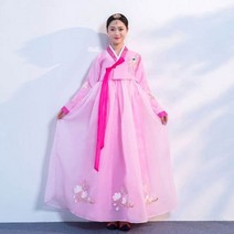 전통한복 결혼식 한복 퓨전 웨딩 신부 여성 전통 의상 드레스 궁중 무용 공연 SL1352