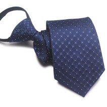 보우쌘 남성용 고급 슬림 자동 지퍼 넥타이 모음 51종 8cm