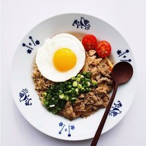 [카라멜샵]마메종 카레접시, 영문로고, 1개