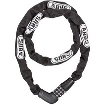 일본직발송 9. 아부스(ABUS) [일본정품] ABUS (아부스) 믿음의 독일 브랜드 자전거 체인 잠금 2년 보증, One Color