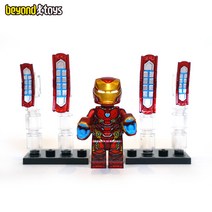 LeYiLeBrick 히어로 MK50 풀아머 패키지 커스텀 레고 미니피규어