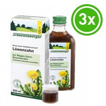 쉐넨베르거(쉐넌베르거) 레벤짠 민들레 착즙 주스 200ml 3병