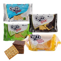 게리 크래커 4종/치즈 초코 녹차 코코넛 비스킷, 100g, 3개