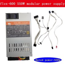 pc파워 fsp 서플라이 컴퓨터 ATX xinhang flex 600 1u small psu 전체 모듈 전원 공급 장치 550w for itx pos aio active pfc, 없음