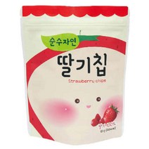 순수자연 딸기칩 13g, 단일속성, 없음