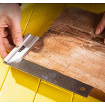 도배자 눈금자 직각 각도 정밀 스테인레스 몰딩 목공, 스틸 스퀘어 500mm DL4038