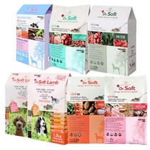 더독 강아지사료모음 퍼피 어덜트 시니어 노령견 피부 피모 알러지사료 닥터소프트사료, 4.치킨 노령견용 - 3kg