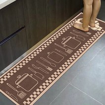 스페인카페트 주방 매트 홈 입구 현관 침실 거실 침대 옆 장식 긴 깔개 복도 바닥 카펫 목욕 세탁 가능한 미끄럼 방지