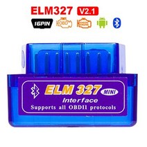 자동자 진단 도구 호환 확인 필요 elm327 v1.5 obd2 can bus check engine car auto code reader 스캐너 스캐너 인터페이스 어댑터 pc, v2.1, 영어
