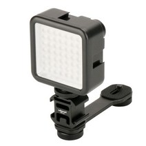 트리플 콜드 슈 마운트 마이크 Led 비디오 라이트 세트 DJI OSMO 모바일 3 2 Zhiyun Smooth 4/Feiyu Vimble 짐벌 안정기, add Led Video Light