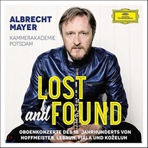 ALBRECHT MAYER - LOST AND FOUND 알브레히트 마이어 : 오보에 협주곡집 호프마이스터 레브룬 피알라 코젤루 EU수입반