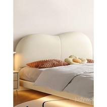 침대 일반형 LED 매트리스 실용적인 예쁜 침대프레임 베드 배드, 뼈대, 플로팅침대+코튼코코넛팜매트리스+침대옆탁자x1