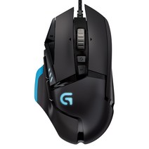 로지텍 G502 Proteus 스펙트럼 RGB 튜너 블 게이밍 마우스 유선, 910-004074, Black