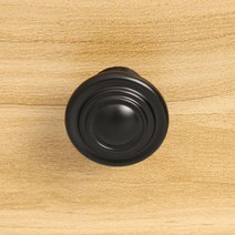 비투비월드 클래식홈 원형 가구손잡이 화장대 서랍장손잡이 블랙, 단일옵션