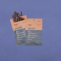 푸디웜 츄잉 져키 저알러지 기능성 강아지 간식 7종 모음 택 1, 03.사슴져키 60g