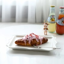 벨라 직사각접시 10인치-홈카페 분위기 카페접시 케이크 디저트접시, 베이지