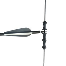 스파이럴덕트 2pcs 활 문자열 소음기 안정제 복합 활/Recurve Longbow 사냥 양궁 대상 촬영을위한 실리콘, 한개옵션0
